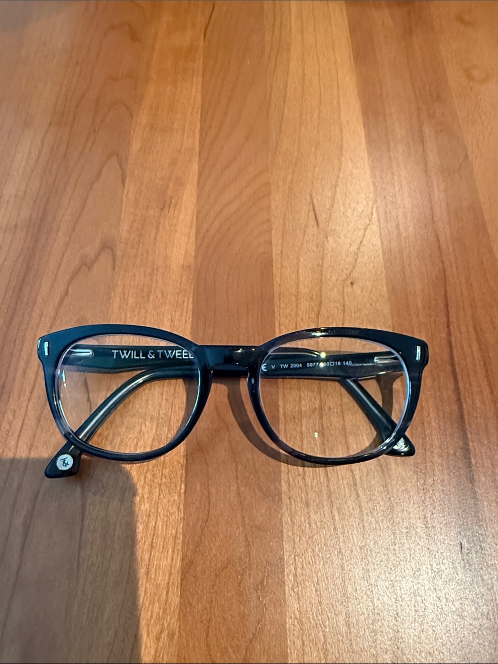 Women's Blue Round-Rect Eyeglasses